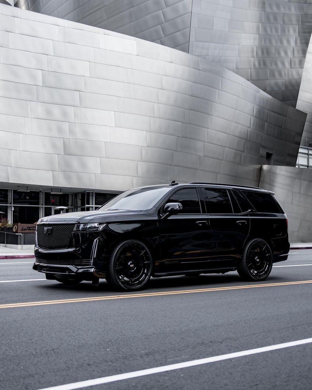 Black luxury Suv
